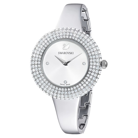 ✨NIB✨Swarovski Crystal Rose Watch - Picture 2 of 13